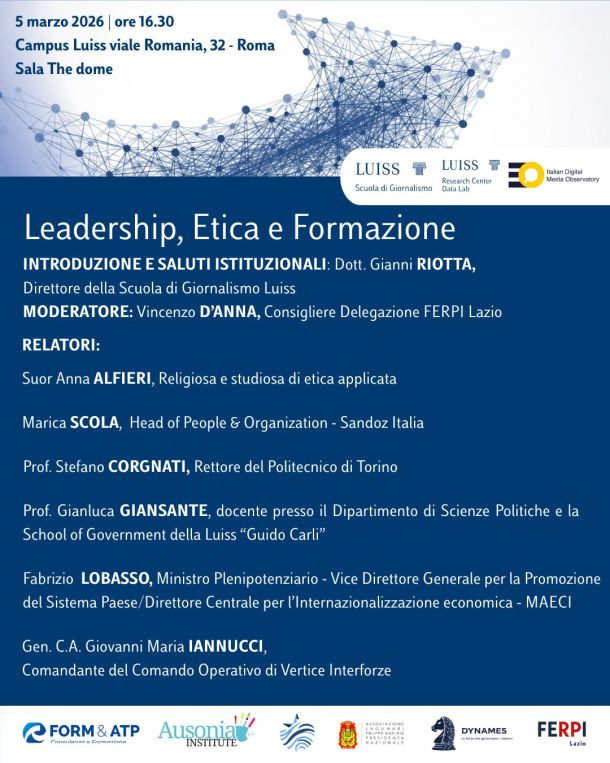 Leadership, Etica e Formazione (LUISS, Roma)