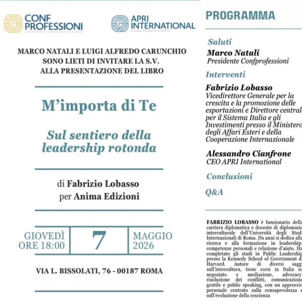 Presentazione “M’importa di Te” (Roma)